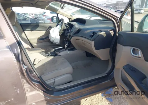 2012 Honda Civic Ex z USA, uszkodzony, nr VIN 2HGFB2F87CH534952